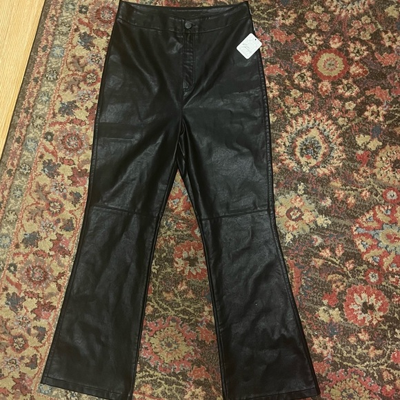 Final price ✨NWT We the free vegan leather pants - Picture 4 of 6